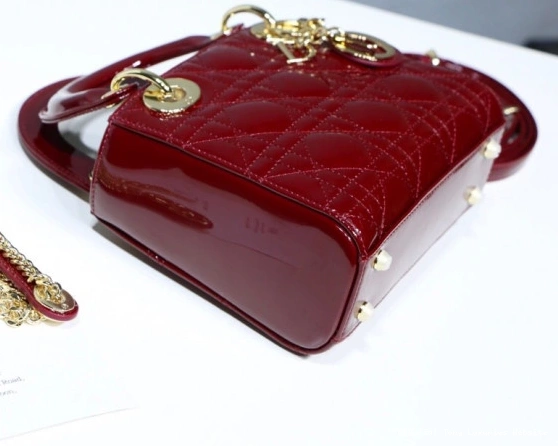 Tony Luxuries patent With diro leather Lady Mini Cow 0710